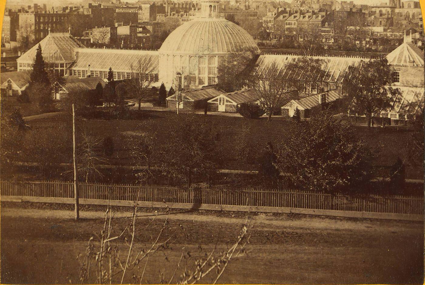 U.S. Conservatory - Botanical Garden., Bell & Bro, Washington, D.C., 1860s
