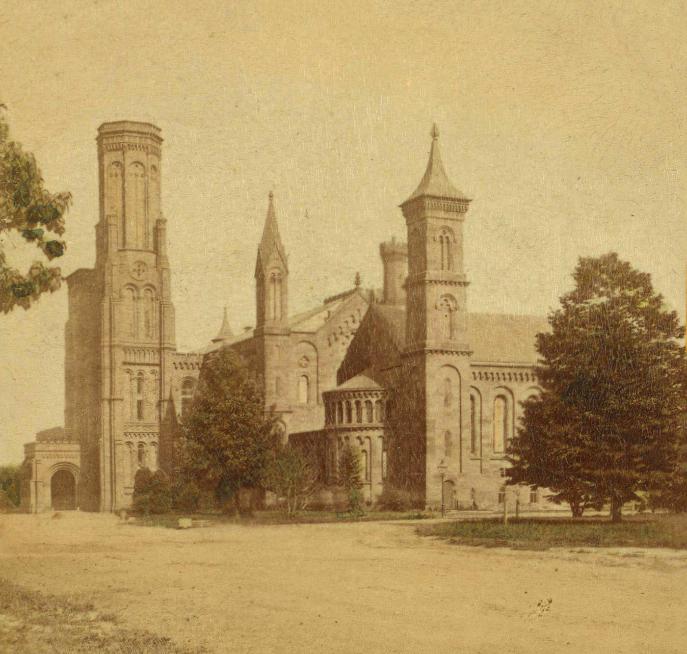 Smithsonian Institute, Washington, D.C., 1860