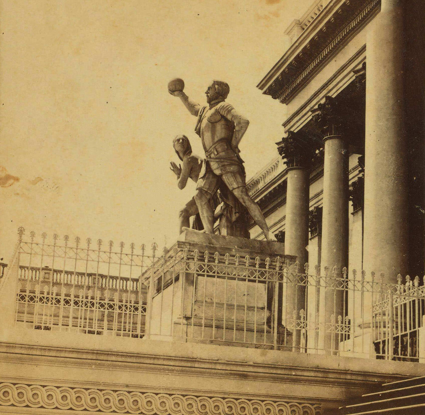 Statue of Columbus, Washington, D.C., 1862