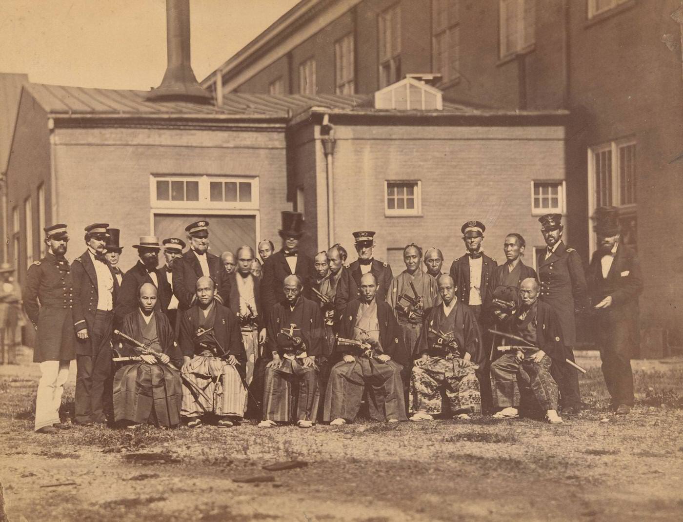 Japanese Embassy, Navy Yard, Washington, D.C., 1860