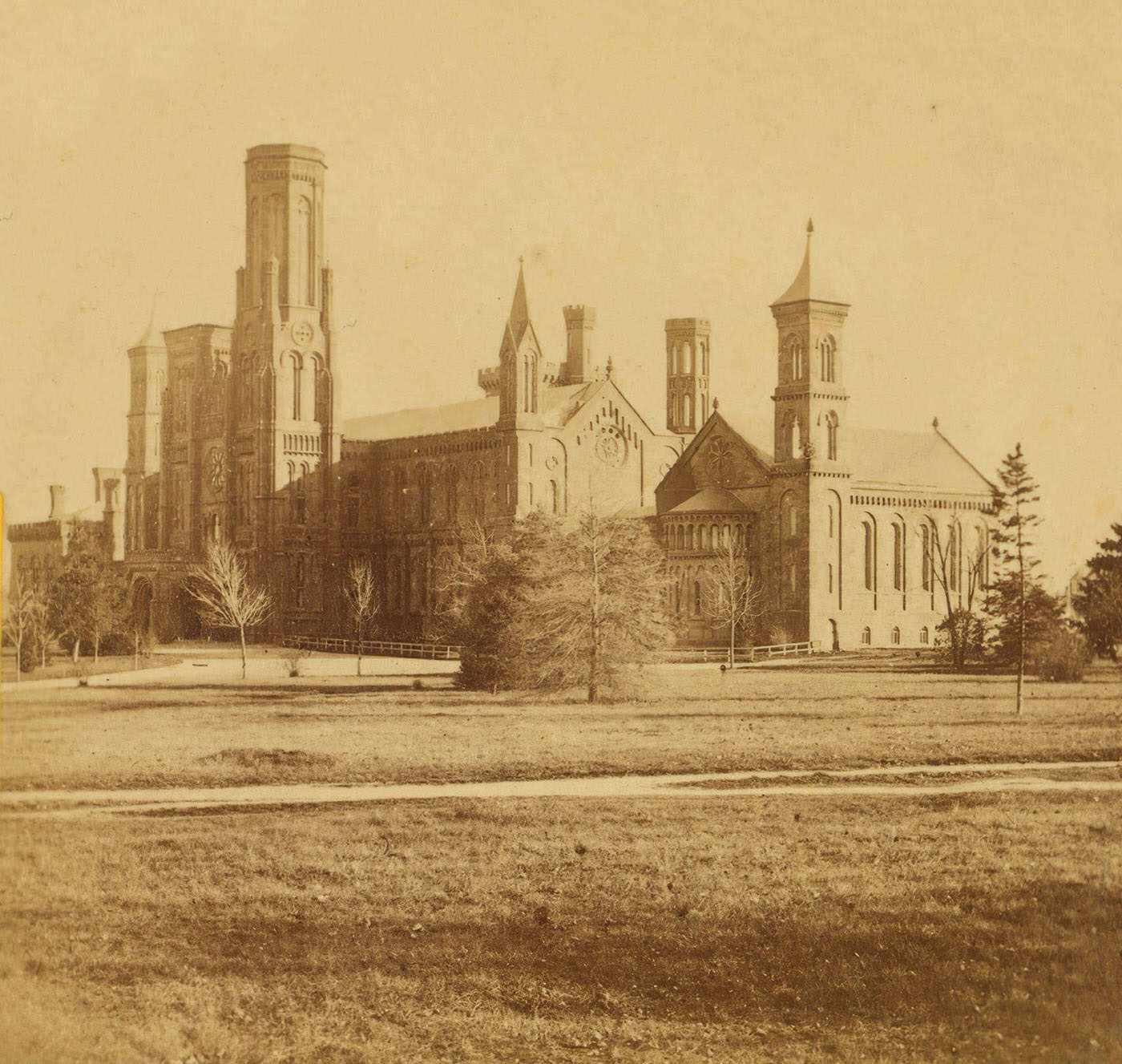 The Smithsonian Institution., Bell & Bro. (Washington, D.C.), Smithsonian Institution, 1869