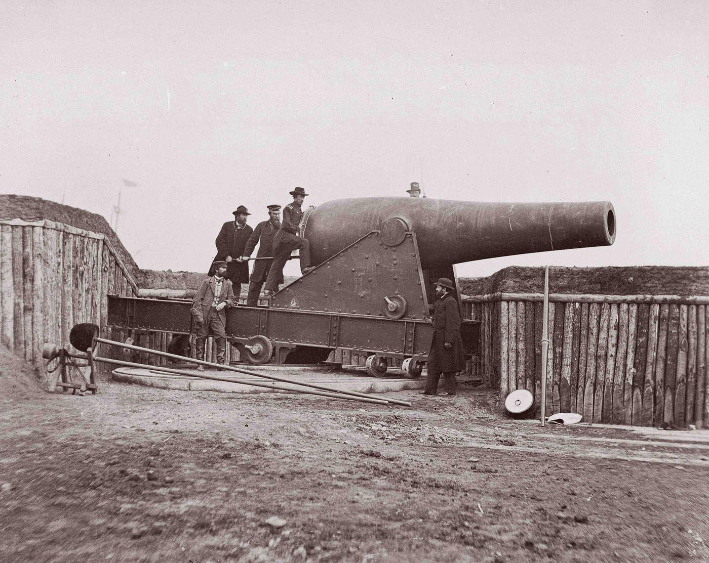 Battery Rodgers, Potomac River near Washington, 1861