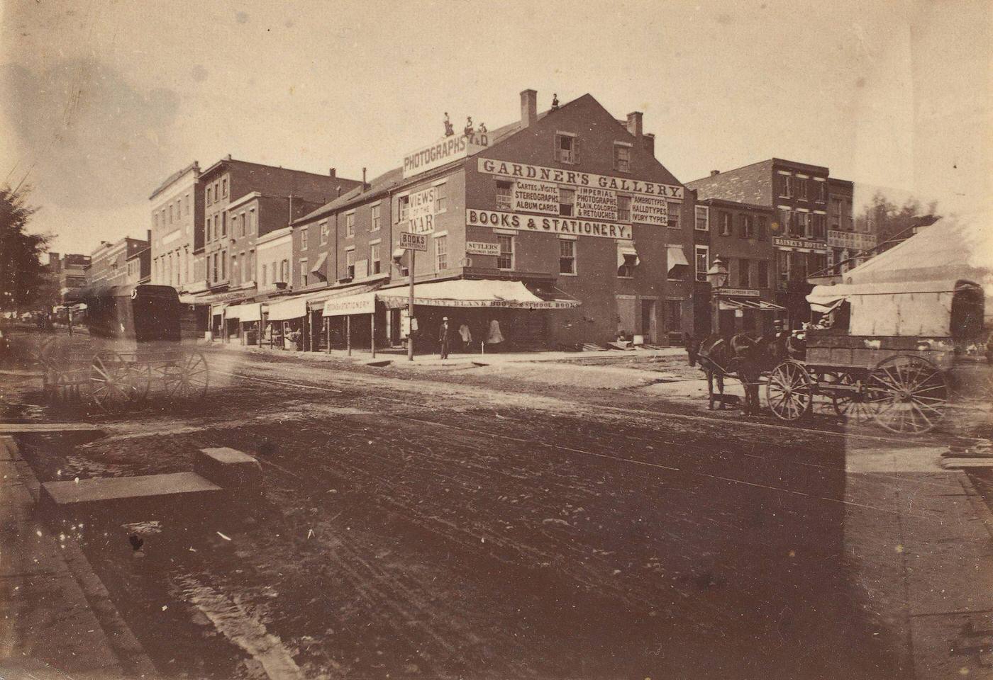 Gardner's Gallery, 7th and D Streets, Washington, D.C., 1864