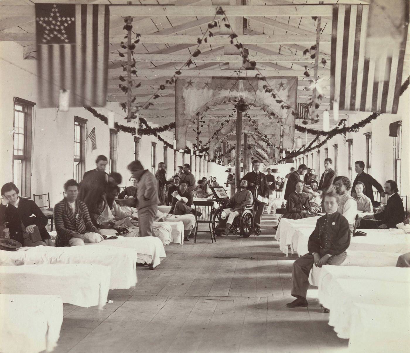 Armory Square Hospital, Washington, D.C., 1863