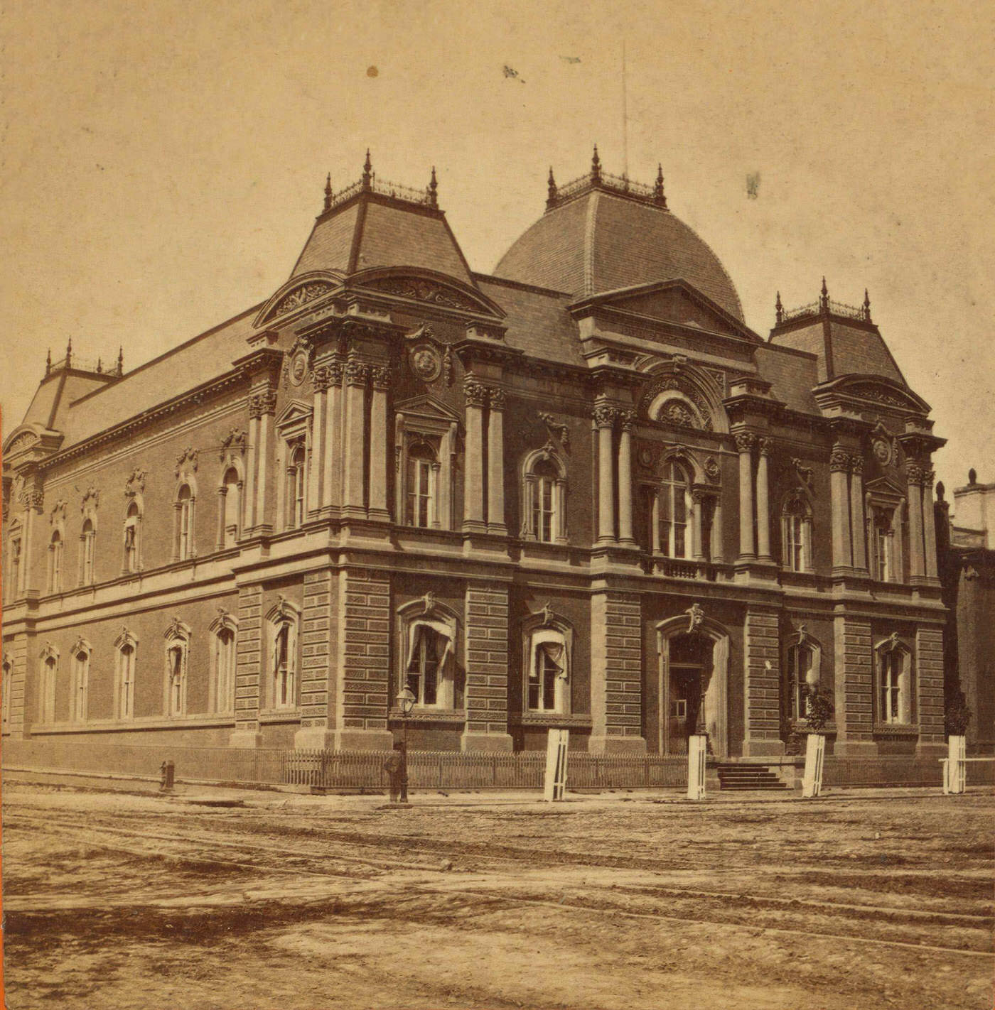 Corcoran Art Building Penn. Avenue., Washington, D.C., 1864