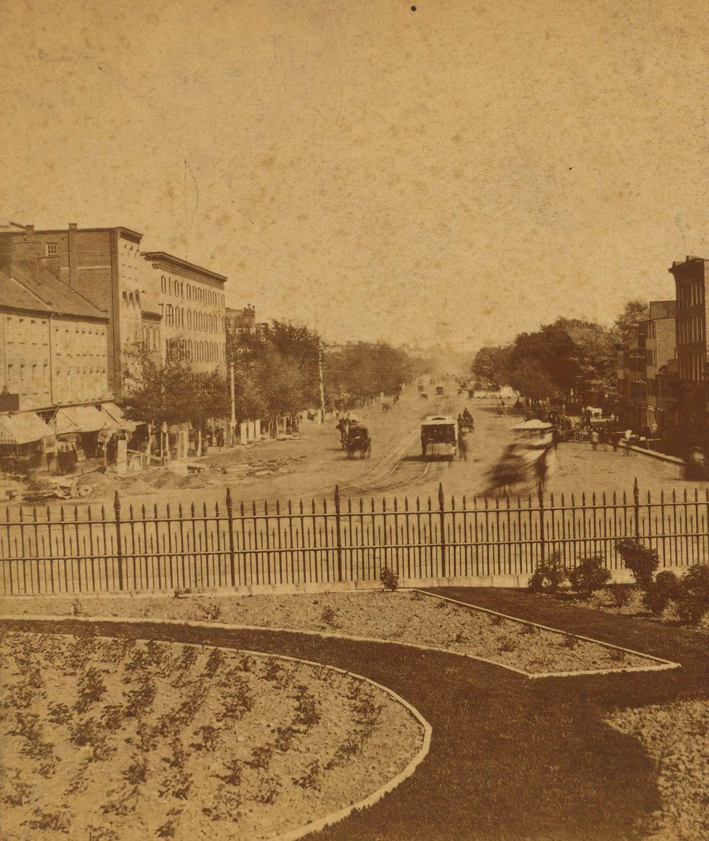 Pennsylvania Avenue, Washington, D.C, 1865