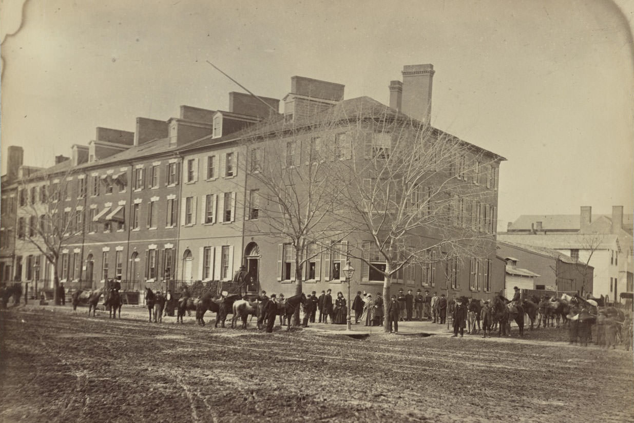 Headquarters of Gen. M. D. Hardin, Washington, D.C., April, 1865.