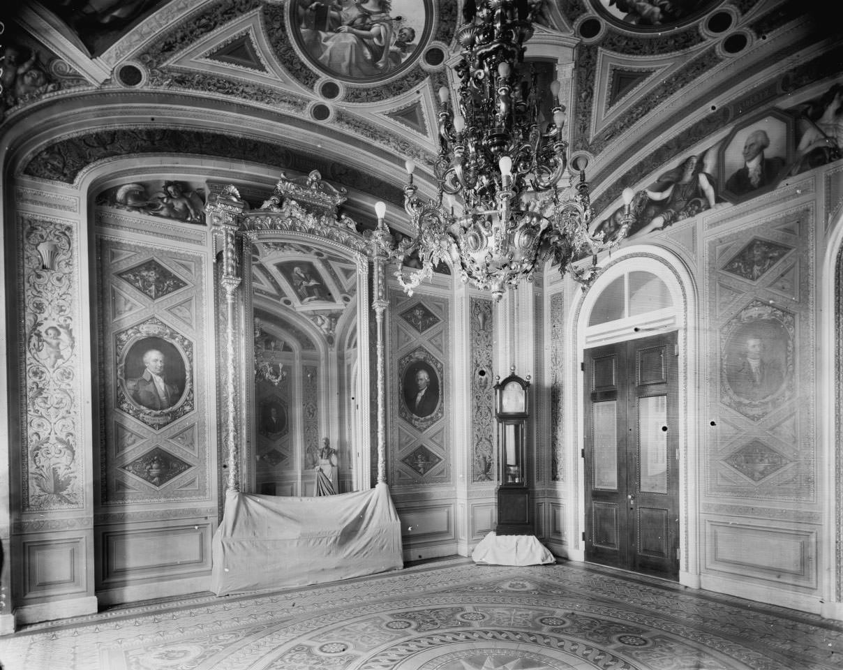 The Capitol, President’s Room, Washington, D.C., 1863