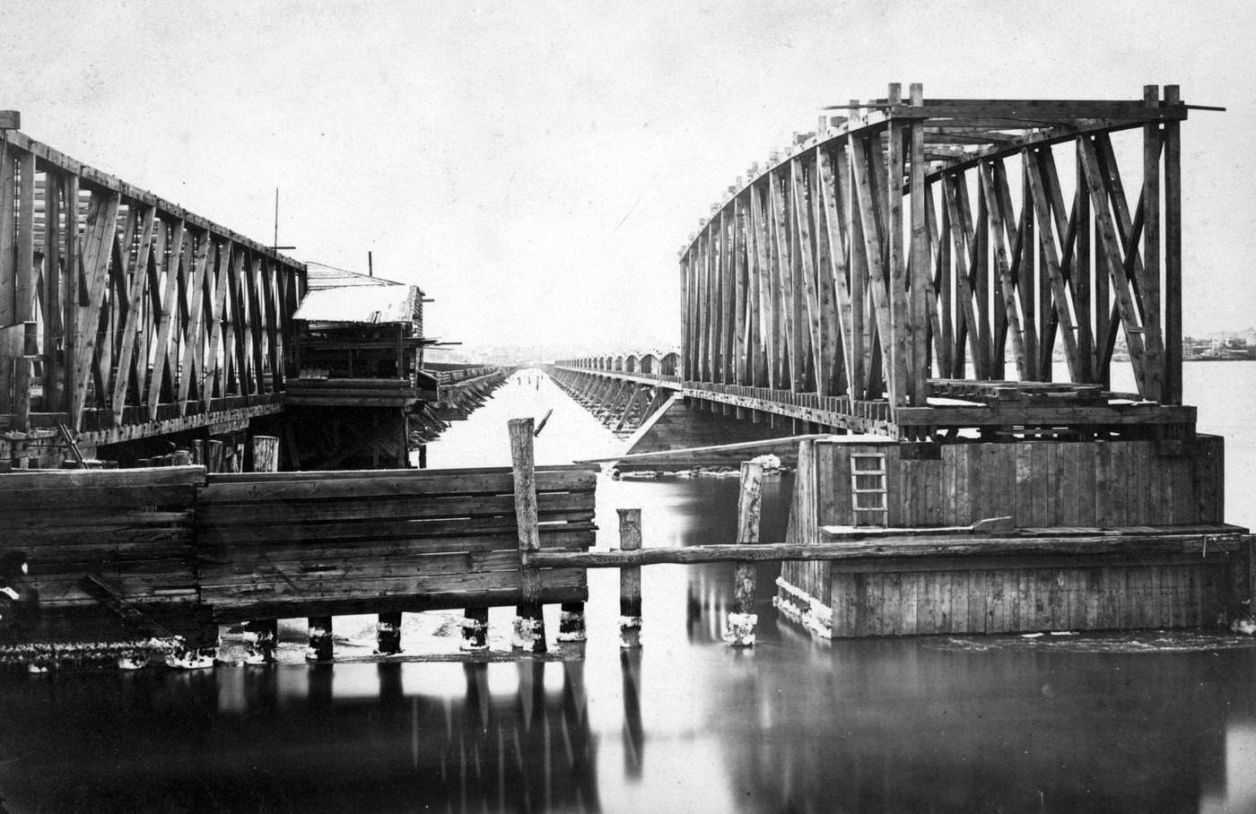 New Bridge on the Potomac River Washington, D.C., 1863
