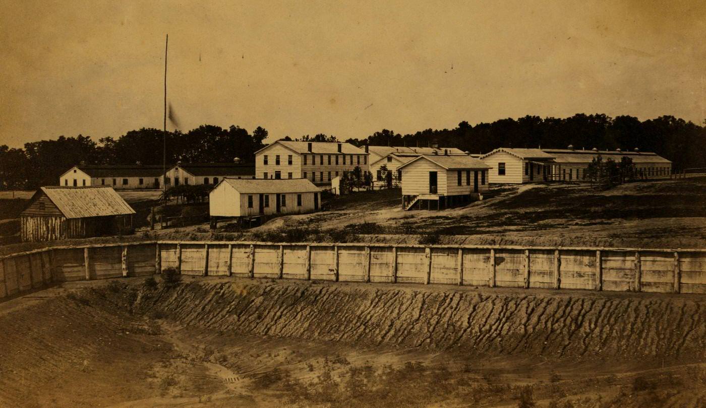 Barracks of Ft. Carroll Washington, D.C., 1863