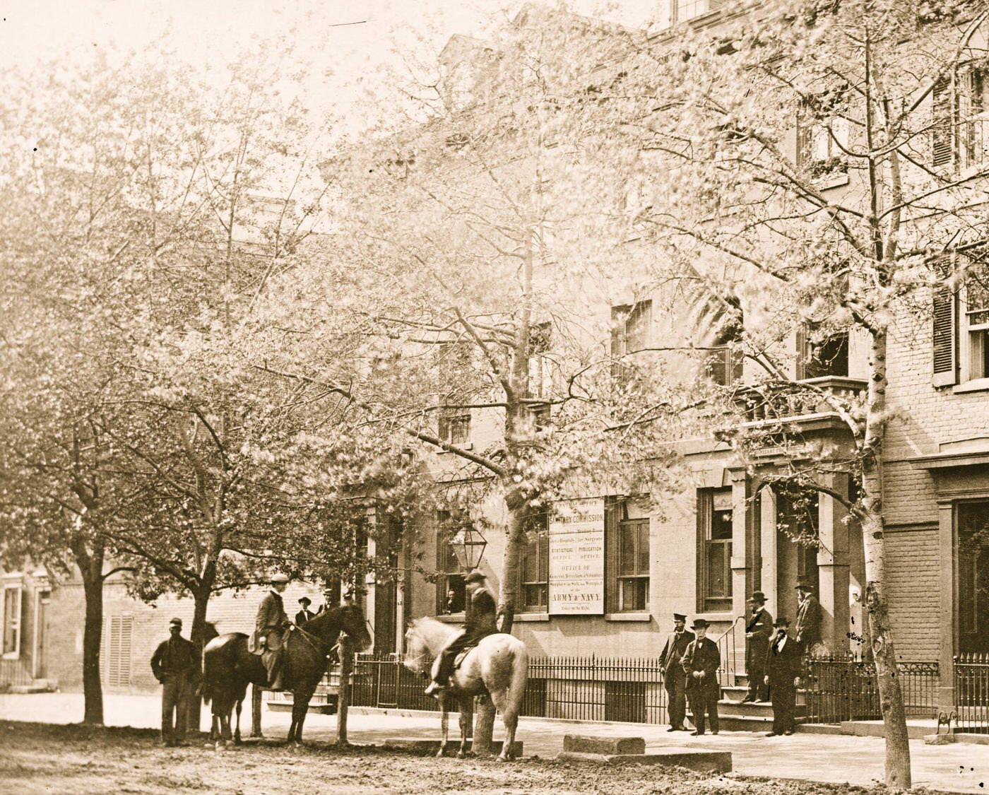 Central Office of Sanitary Commission, Washington, D.C., 1863
