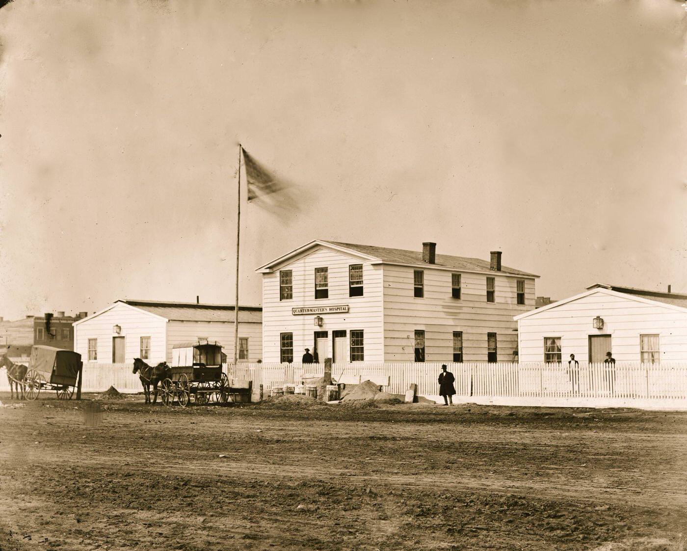 Hospital of Quartermaster Department Washington, D.C., 1863