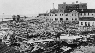 Corpus Christi after the 1919 Florida Keys Hurricane