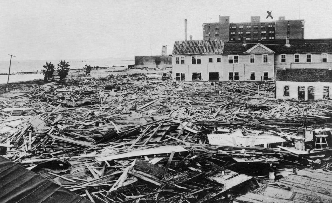 Aftermath Photos of Corpus Christi after the 1919 Florida Keys