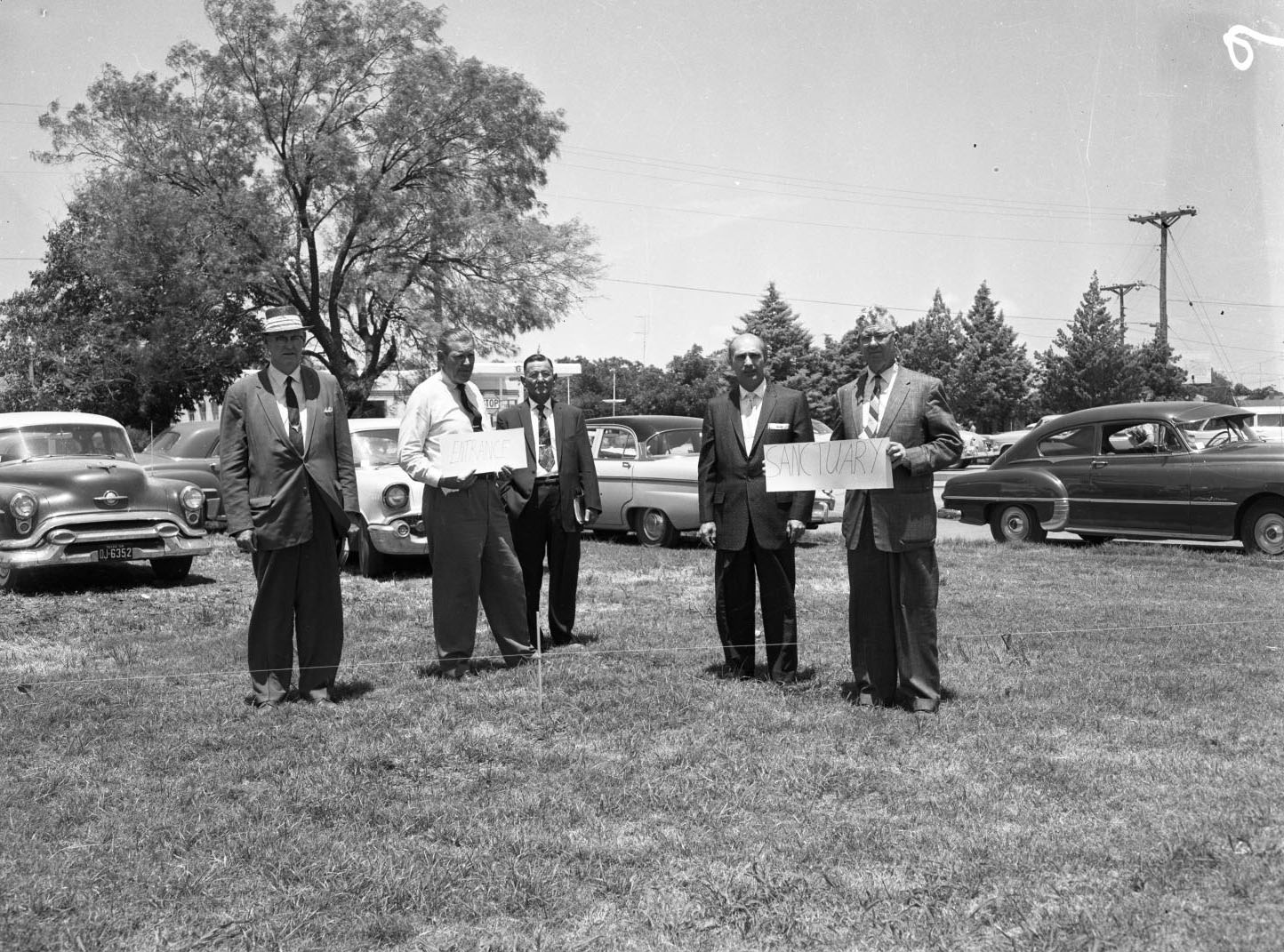 University Baptist Church Groundbreaking, 1958