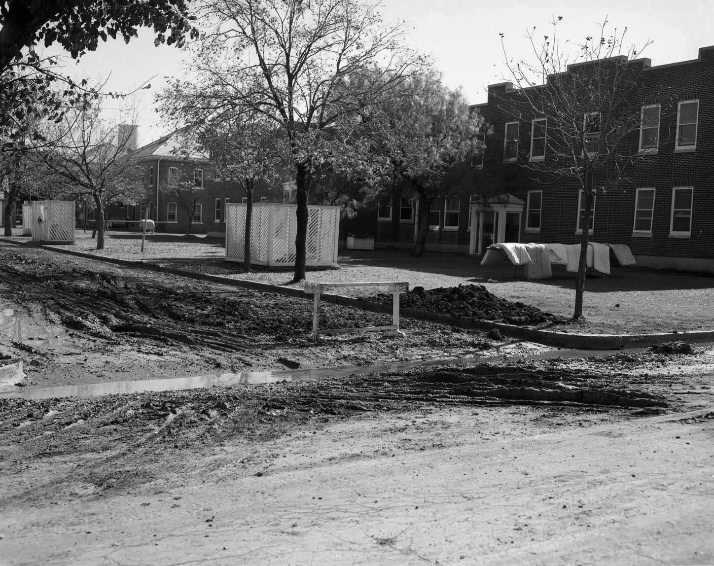 Buildings at the Abilene State School, 1958