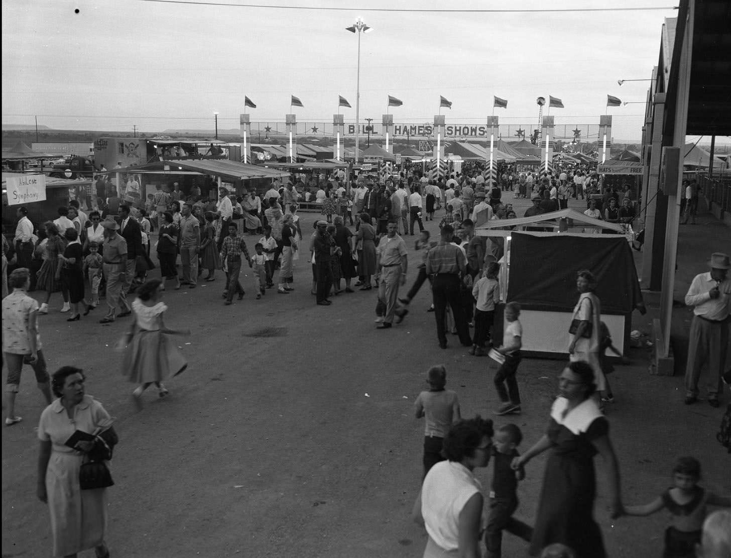 West Texas Fair in Abilene, 1957