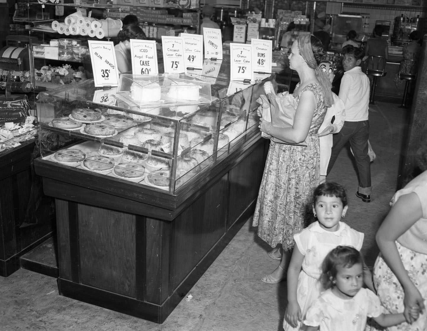 Woolworth's Cake Sale, 1956