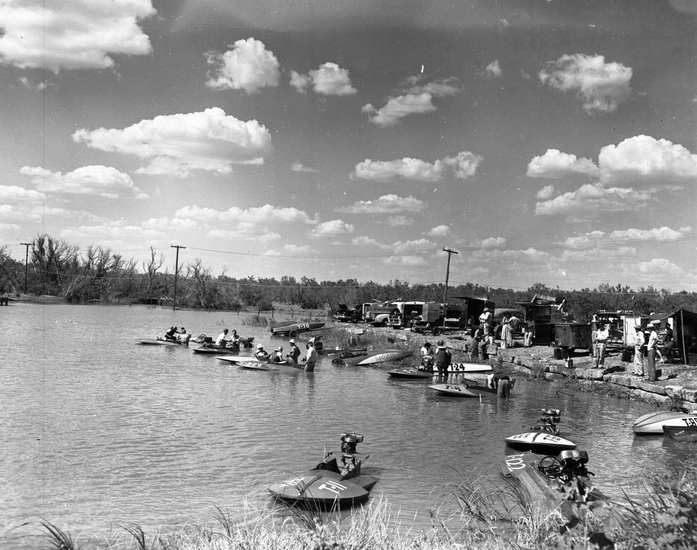 Mini Speedboat Races, 1955