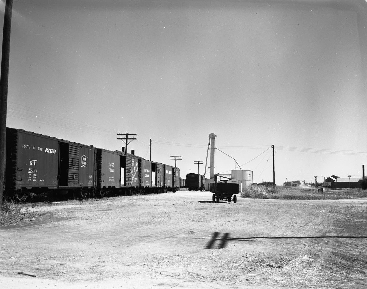 Train and Farm Machinery, 1959