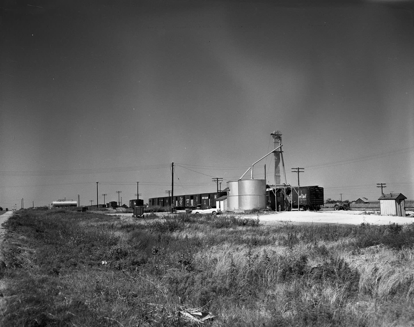 Train and Farm Machinery, 1959