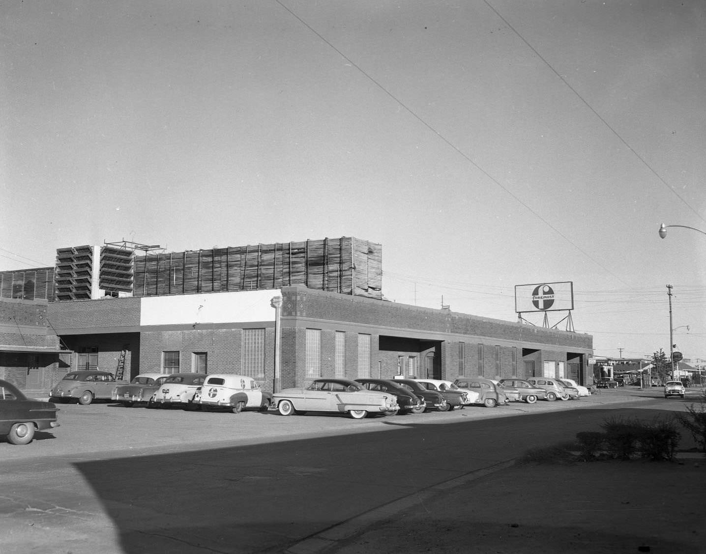 Banner Dairies on South Fourteenth and Butternut in Abilene, Texas, 1958