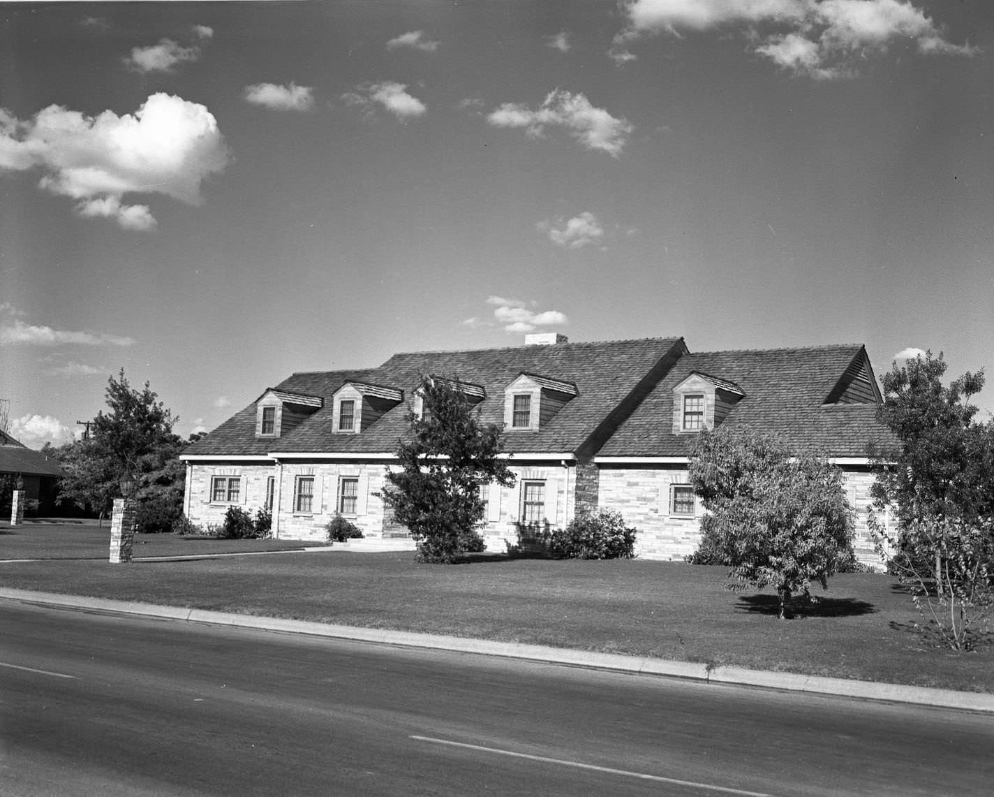 Expensive Homes on Leggett Drive, 1958