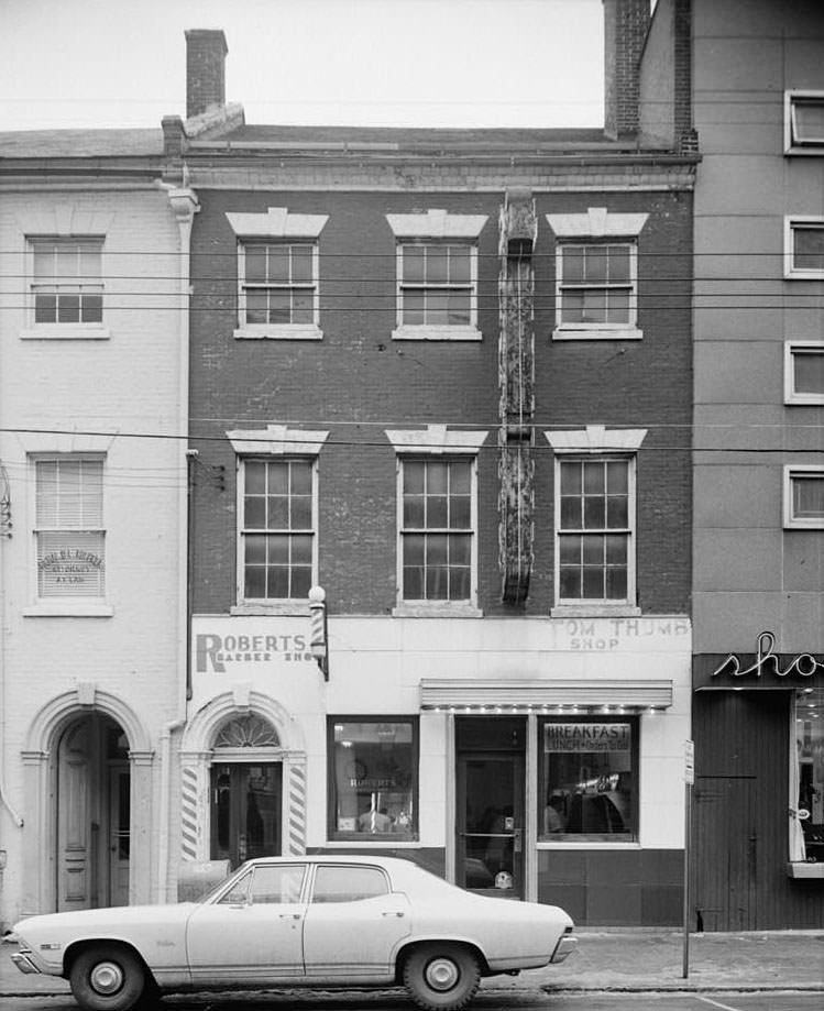 Catharine Coryton House, 522-524 King Street, Alexandria, 1970s