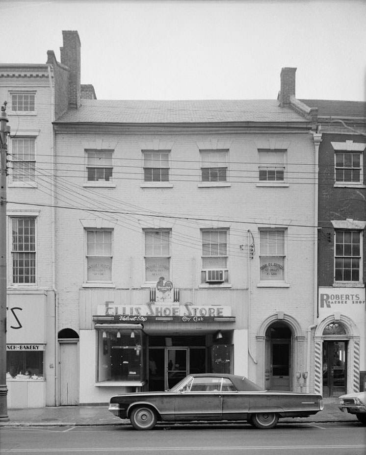 Adam Lynn House (first), 518-520 King Street, Alexandria, 1970s