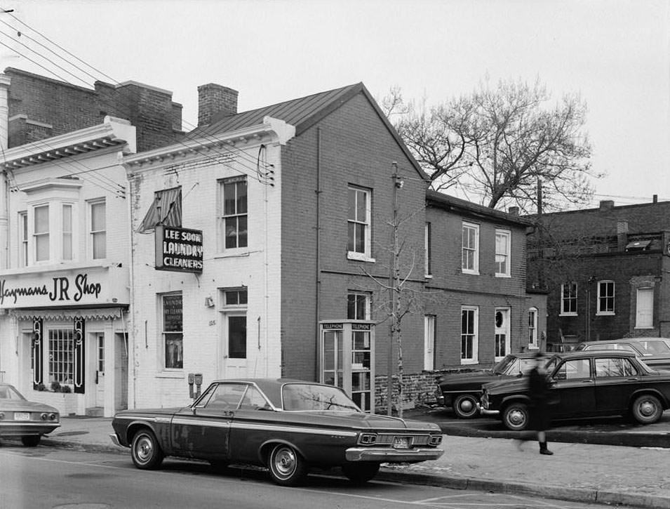 Adam Lynn House (third), 104 South Saint Asaph Street, Alexandria, 1970s