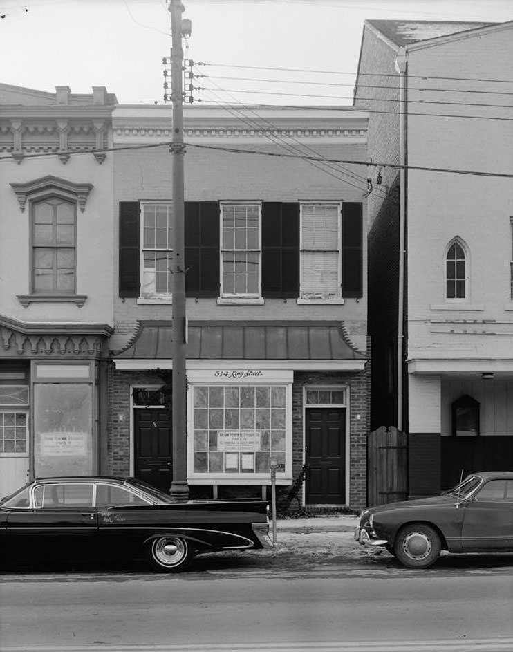 Lockwood-Cross Building, 314 King Street, Alexandria, 1970s