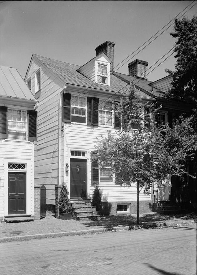 Dennis Ramsay House, 221 South Lee Street, Alexandria, 1970s
