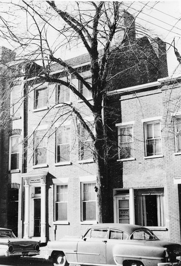South Fairfax Street Area Survey, 109 South Fairfax Street (House), Alexandria, 1970s