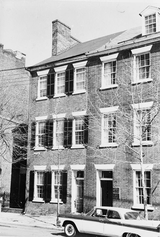 South Fairfax Street Area Survey, 109 South Fairfax Street (House), Alexandria, 1970s