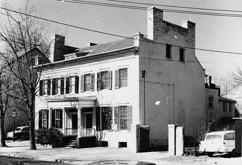 South Fairfax Street Area Survey, 207-209 South Fairfax Street (Double House), Alexandria, 1970s