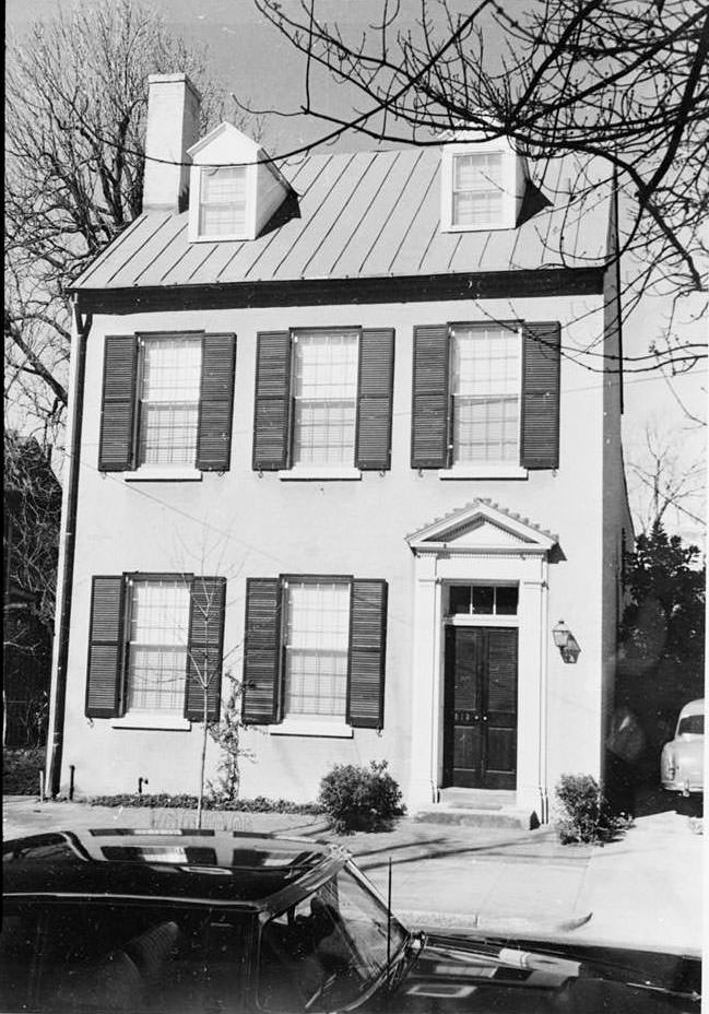 South Fairfax Street Area Survey, 213 South Fairfax Street (House), Alexandria, 1970s