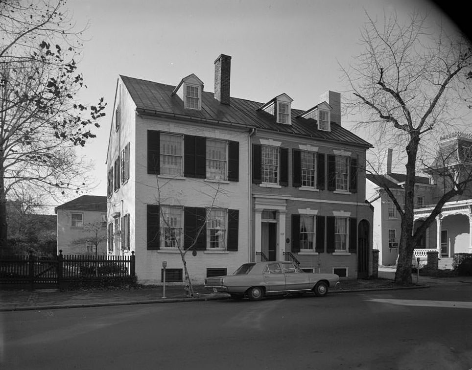 Van Havre-Daingerfield House, 608 Cameron Street, Alexandria, 1970s