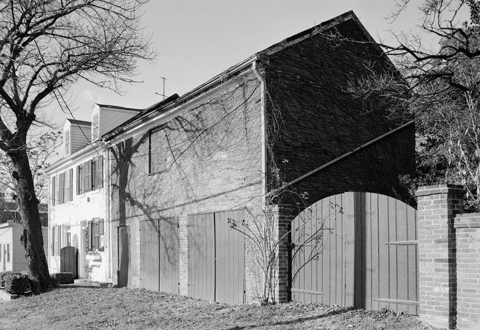 Vowell-Snowden-Black Stable, Franklin Street, Alexandria, 1970s