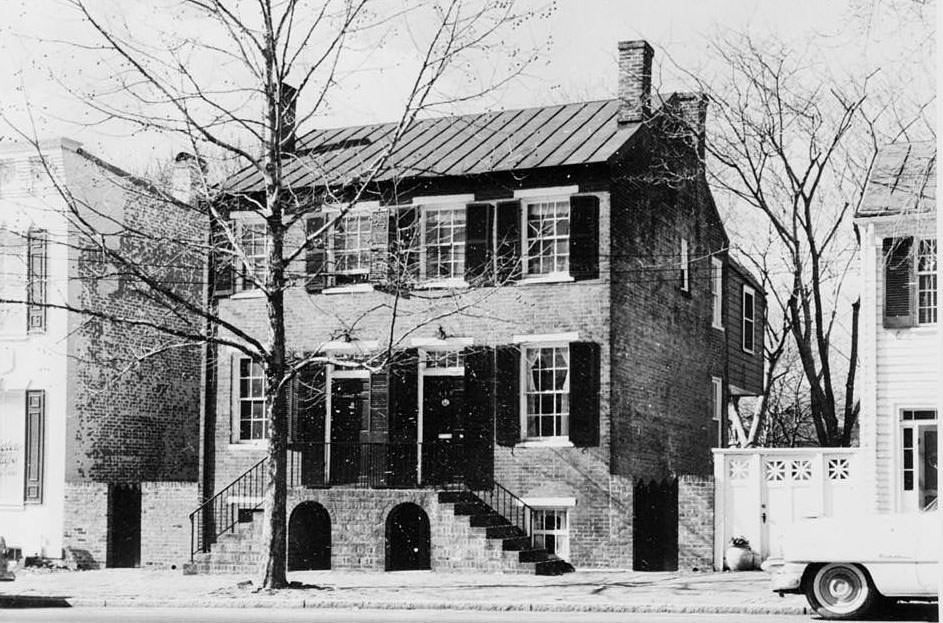 Washington Street Area Survey, 415-417 South Washington Street (Double House), Alexandria, 1970s