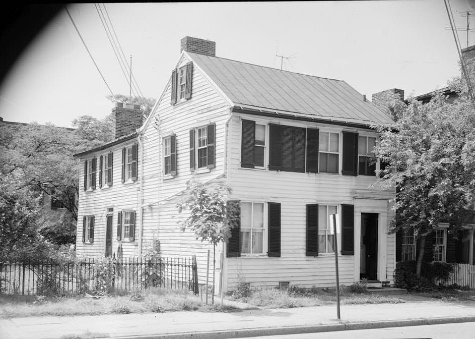 Duffey House, 203 South Fairfax Street, Alexandria, 1970s
