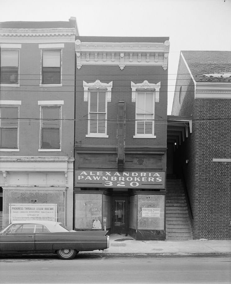 John T. Evans Building, 320 King Street, Alexandria, 1970s