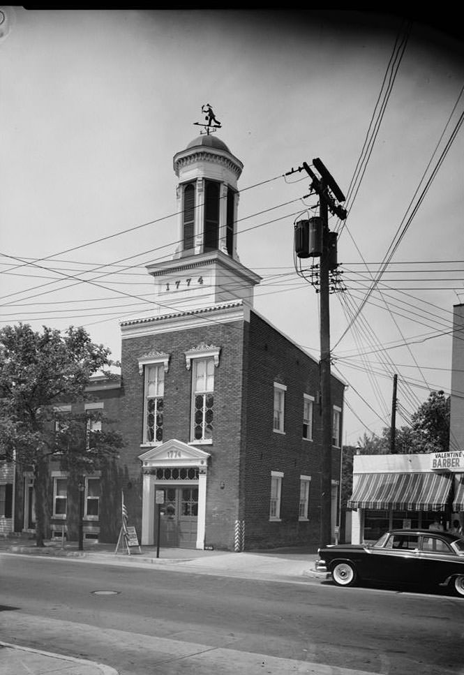 Friendship Fire Company, 107 South Alfred Street, Alexandria, 1970s