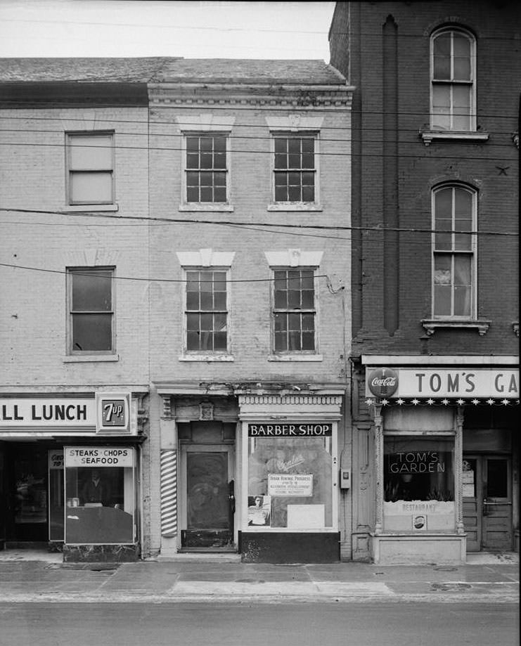 William Gregory Building (second), 404-406 King Street, Alexandria, 1970s