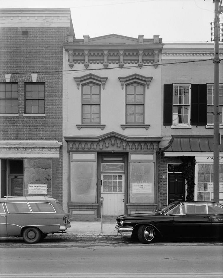 Harper-Buckingham-Berry Building, 312 King Street, Alexandria, 1970s