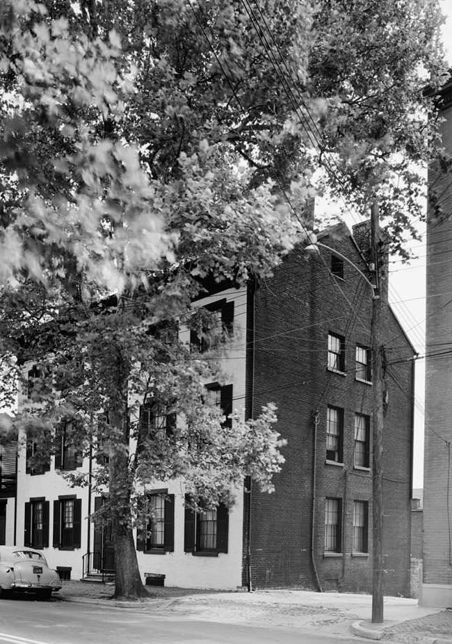 213-215 North Fairfax Street (Houses), Alexandria, 1970s