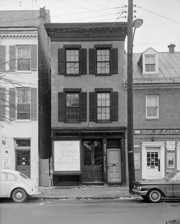 Jacobs-Miner House, 113 South Royal Street, Alexandria, 1970s