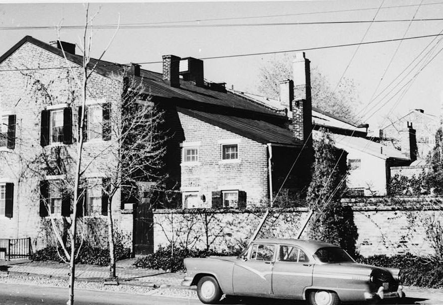 Queen Street Area Survey, 301-303 Queen Street (Row Houses), Alexandria, 1970s