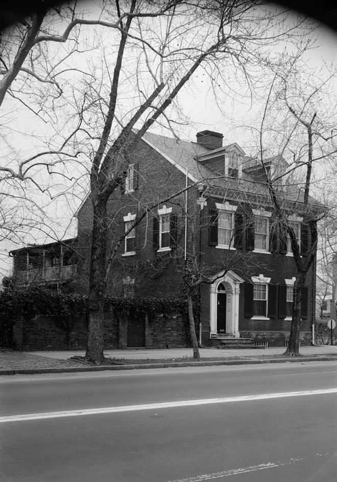 Edmund Jennings Lee House, 428 North Washington Street, Alexandria, 1970s