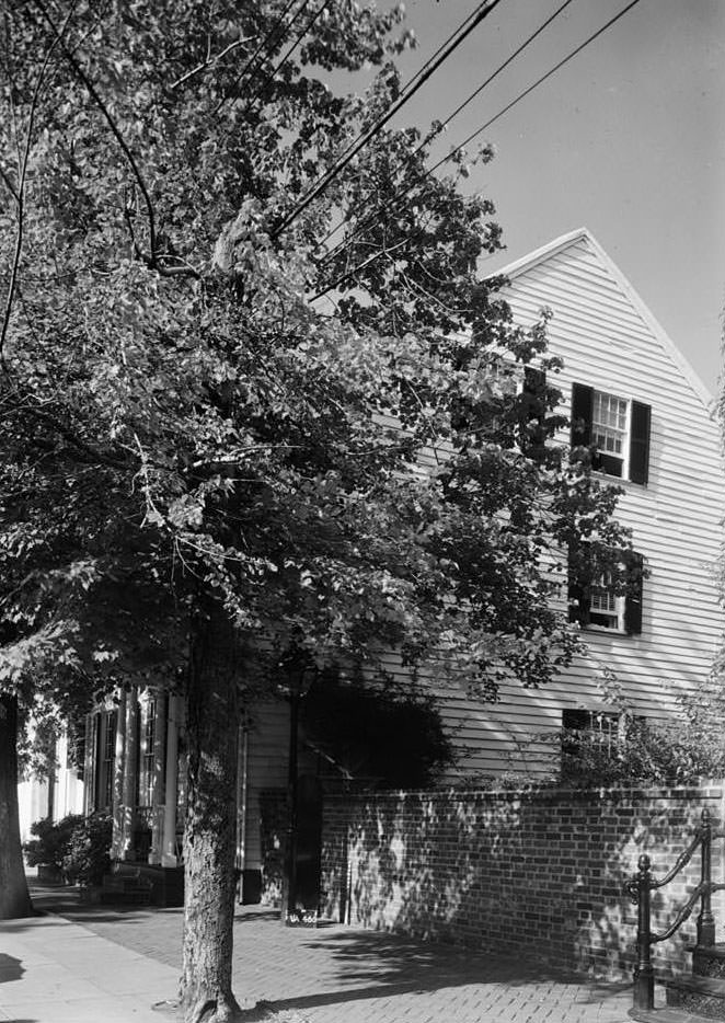 Dr. William Brown House, 212 South Fairfax Street, Alexandria, 1970s