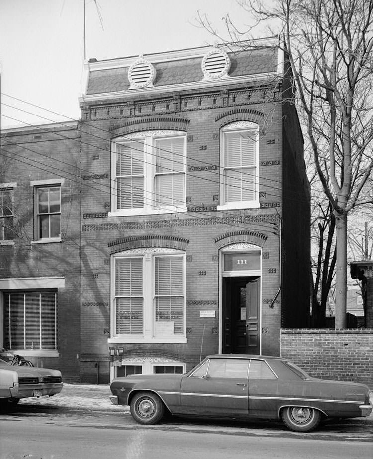 James R. Caton House, 111 South Fairfax Street, Alexandria, 1970s